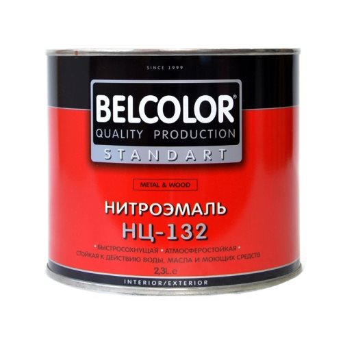 Эмаль ПФ -132 черная, серая,белая 1,8 кг (Белгород)