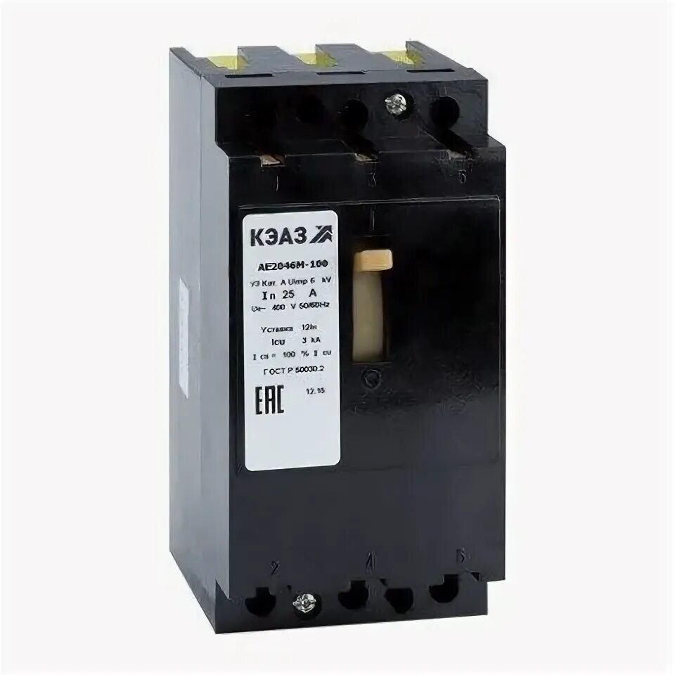 Автоматический выключатель АЕ 2046 25-63А